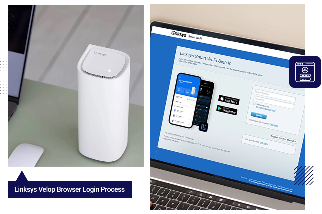 Linksys Velop Browser Login Process